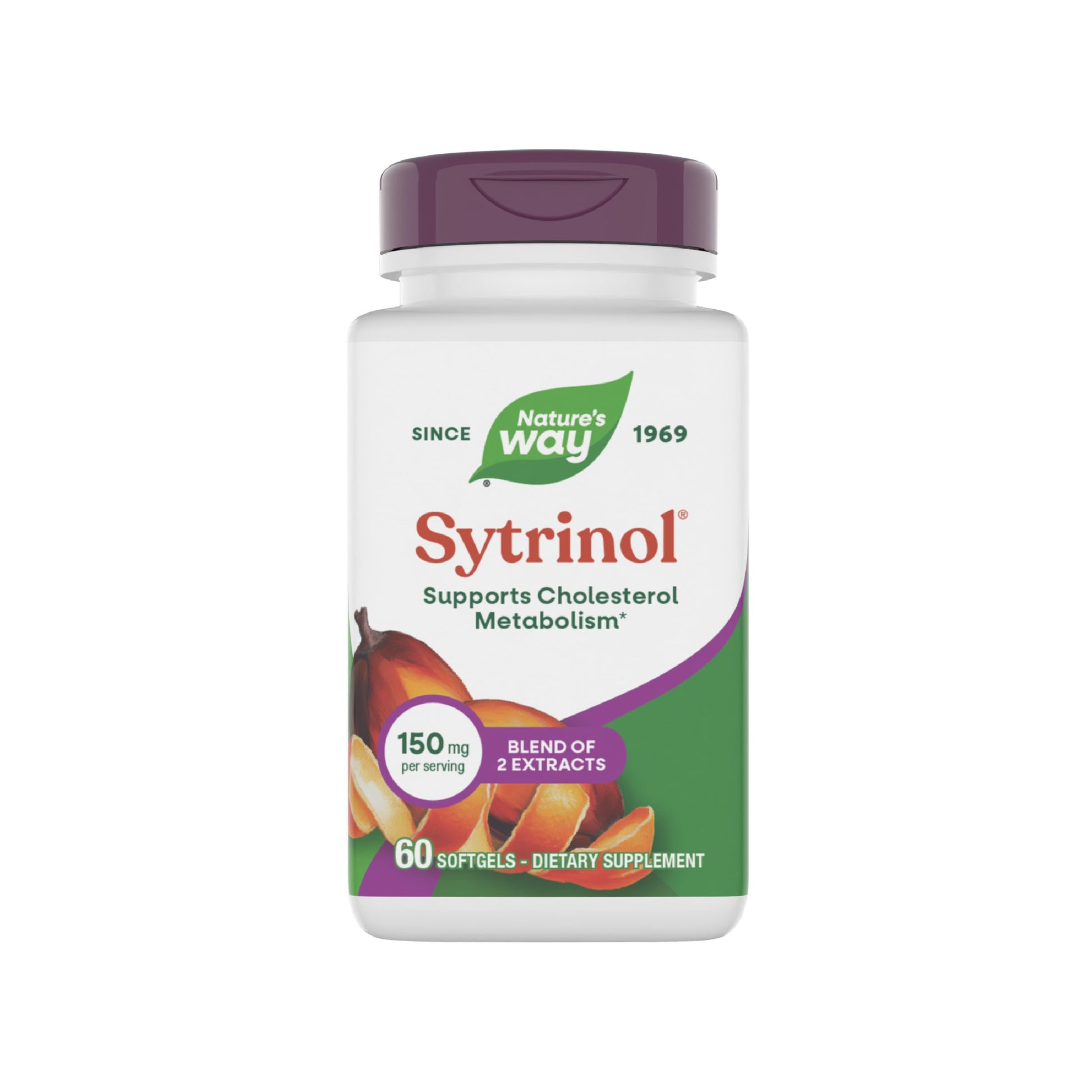 Nature's Way Sytrinol Cholesterol Control; Premium Blend; 60 Softgels Nature's Way uk supplements