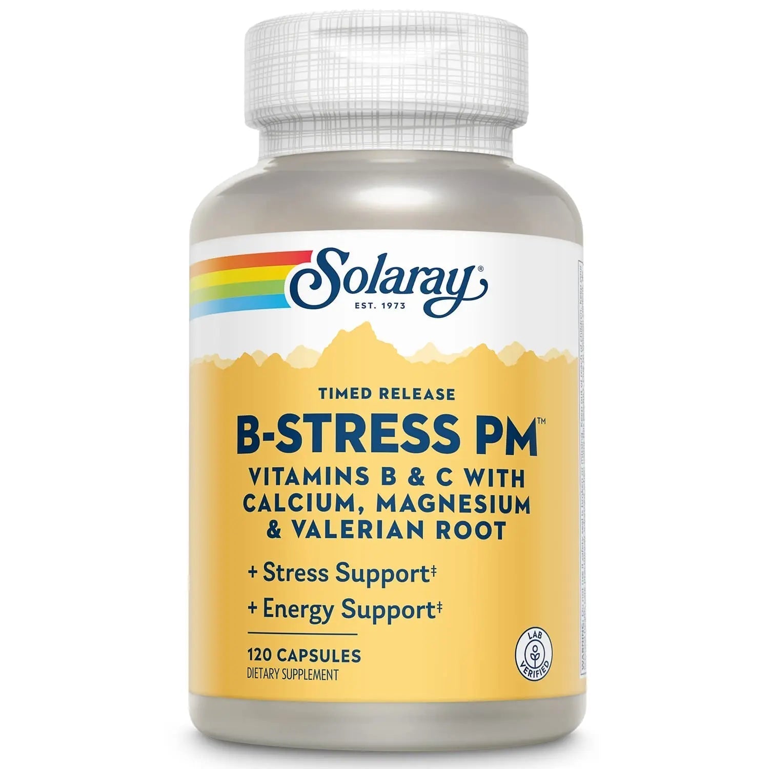 SOLARAY B-Stress P.M. | 120 caps SOLARAY uk supplements