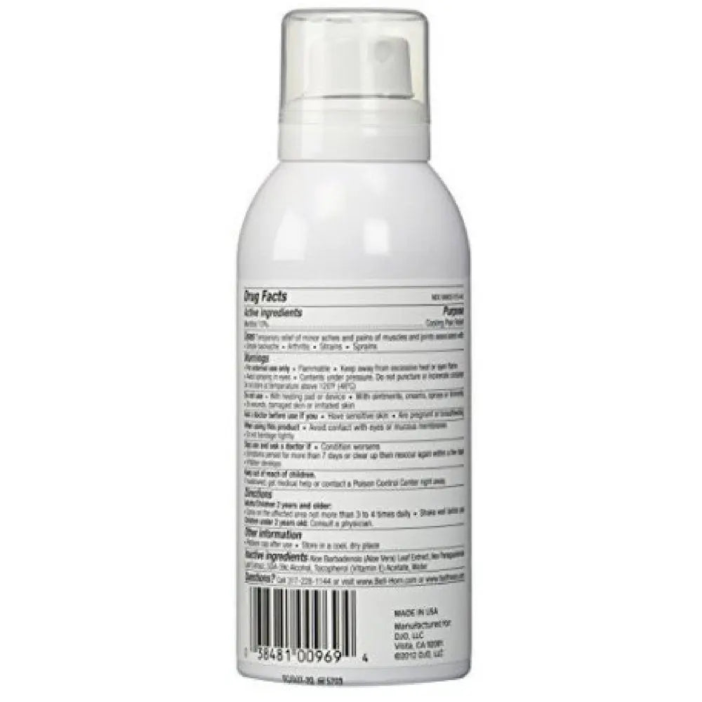 Fast-Freeze Spray Pain Relief 4 OZ ImpactBraces.com uk supplements