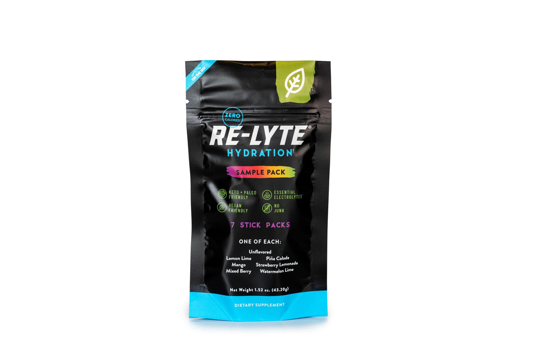 REDMOND Re-Lyte Hydration Electrolyte Powder Drink Mix Variety (7 Stick Packs) REDMOND uk supplements