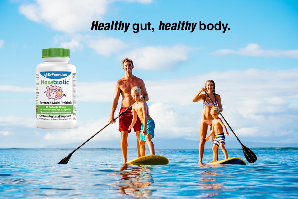 DrFormulas Nexabiotic 23 Multi Probiotic for Women and Men - Dr. formulated with Lactobacillus Acidophilus, Bifidobacterium Infantis, Saccharomyces Boulardii, 17.25 Billion CFUs DrFormulas uk supplements