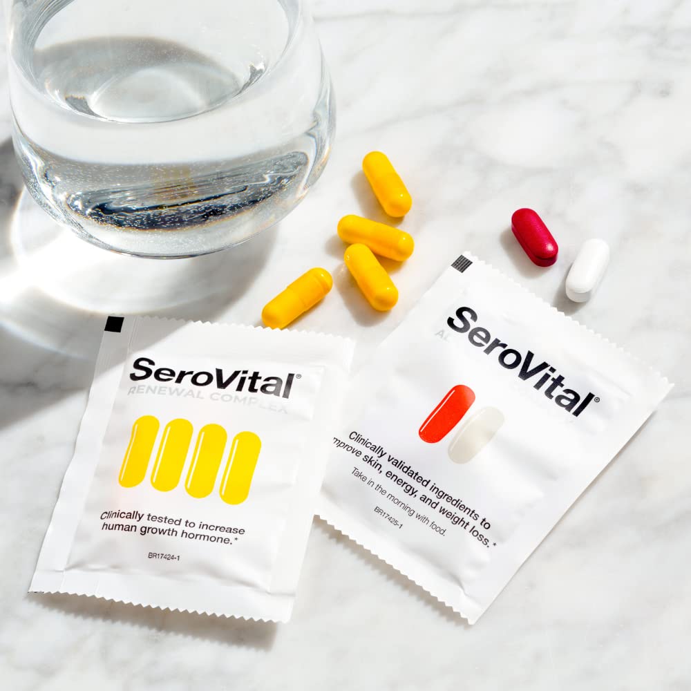 Serovital The Rejuvenators Bundle Advanced + Daily RetinAll Skincare Bundle Serovital uk supplements