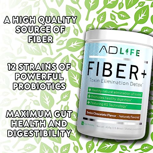 Project AD Fiber+ Fiber Supplement - Supports Gut Health and Digestive Regularity PROJECT AD LLC uk supplements