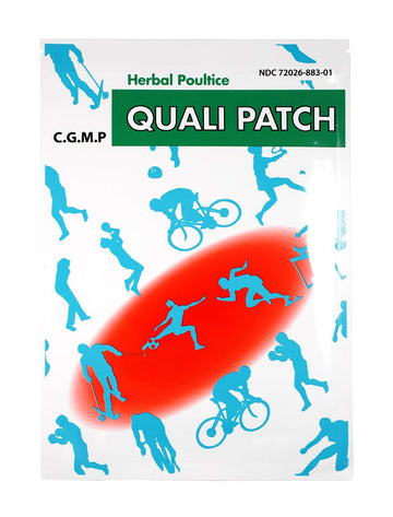 Quali Herbal Poultice Pain Relief Patch Muscle Pain Joint Pain Shoulder Pain Long Lasting Pain Patch 3 Sheets Per Pack Quali-Patch uk supplements
