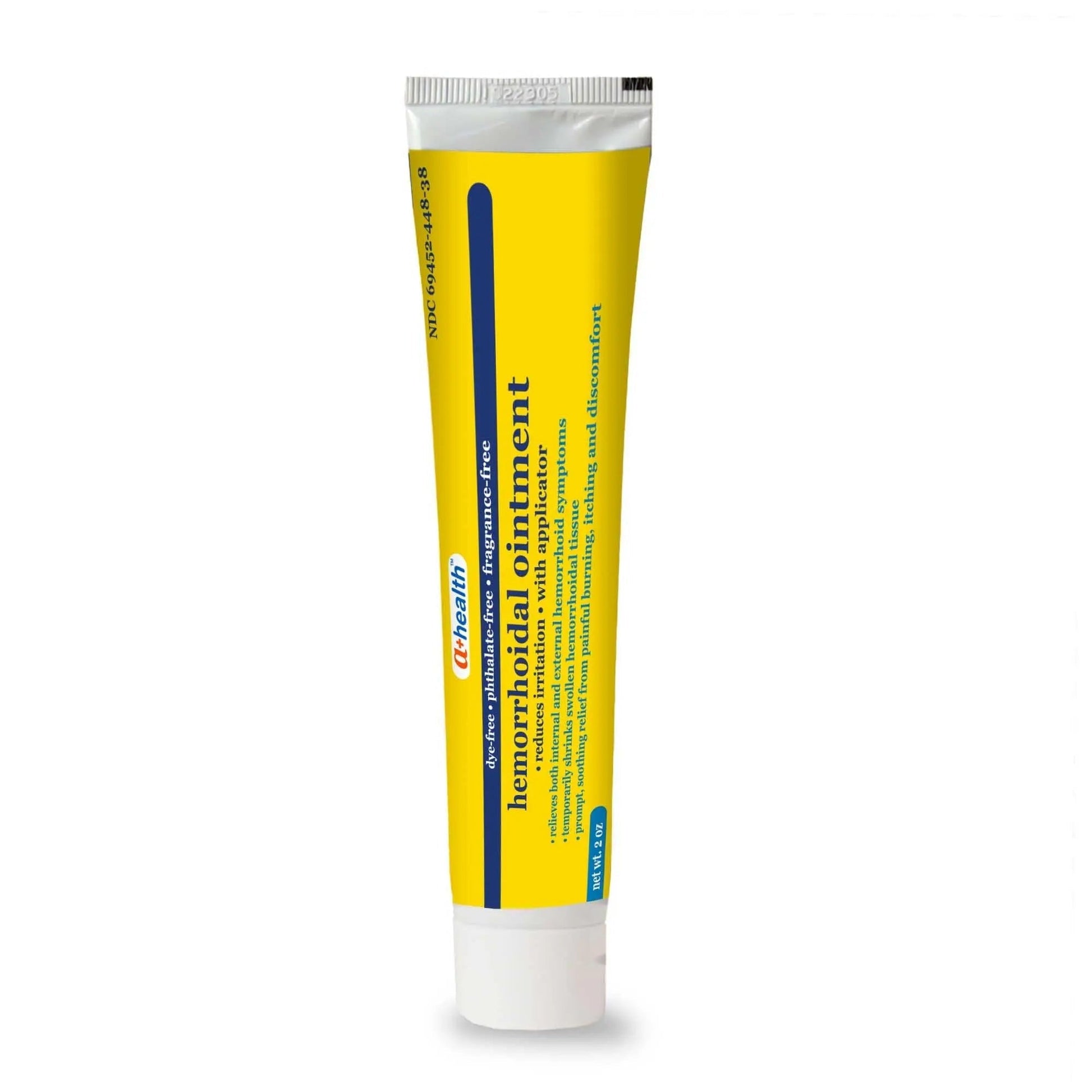 A+Health Hemorrhoid Treatment, Hemorrhoidal Ointment Relieves Symptoms of Burning, Itching, Discomfort, 2 Ounce Tube with Applicator, Reduces Irritation and Pain Relief A+Health uk supplements