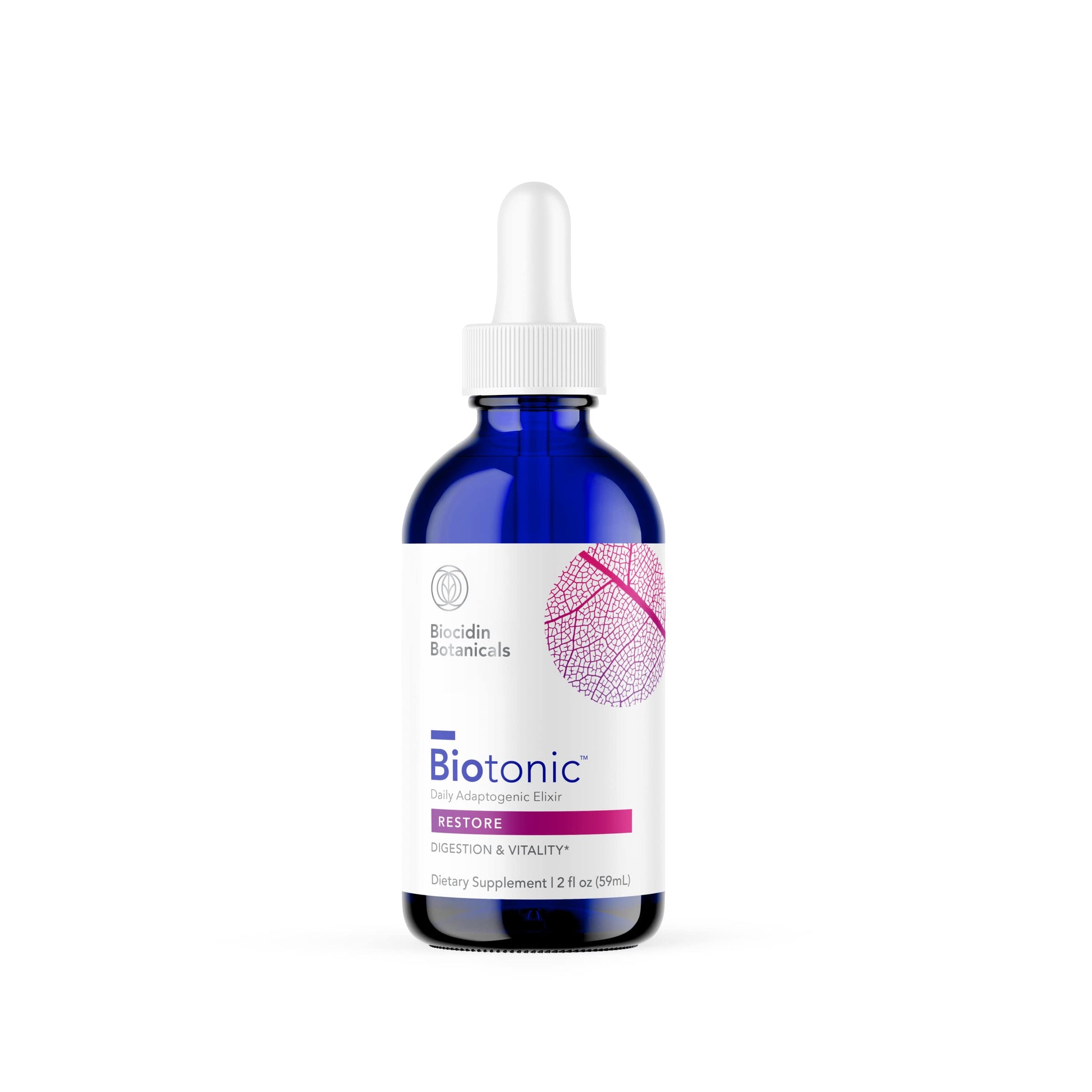 Bio-Botanical Research Biotonic Adaptogenic Tonic - Liquid Tincture Drops Adaptogen Supplement to Help Restore Energy & Help Reduce Occasional Fatigue - Herbal Elixir for Immune Support (2 oz) Bio-Botanical Research uk supplements