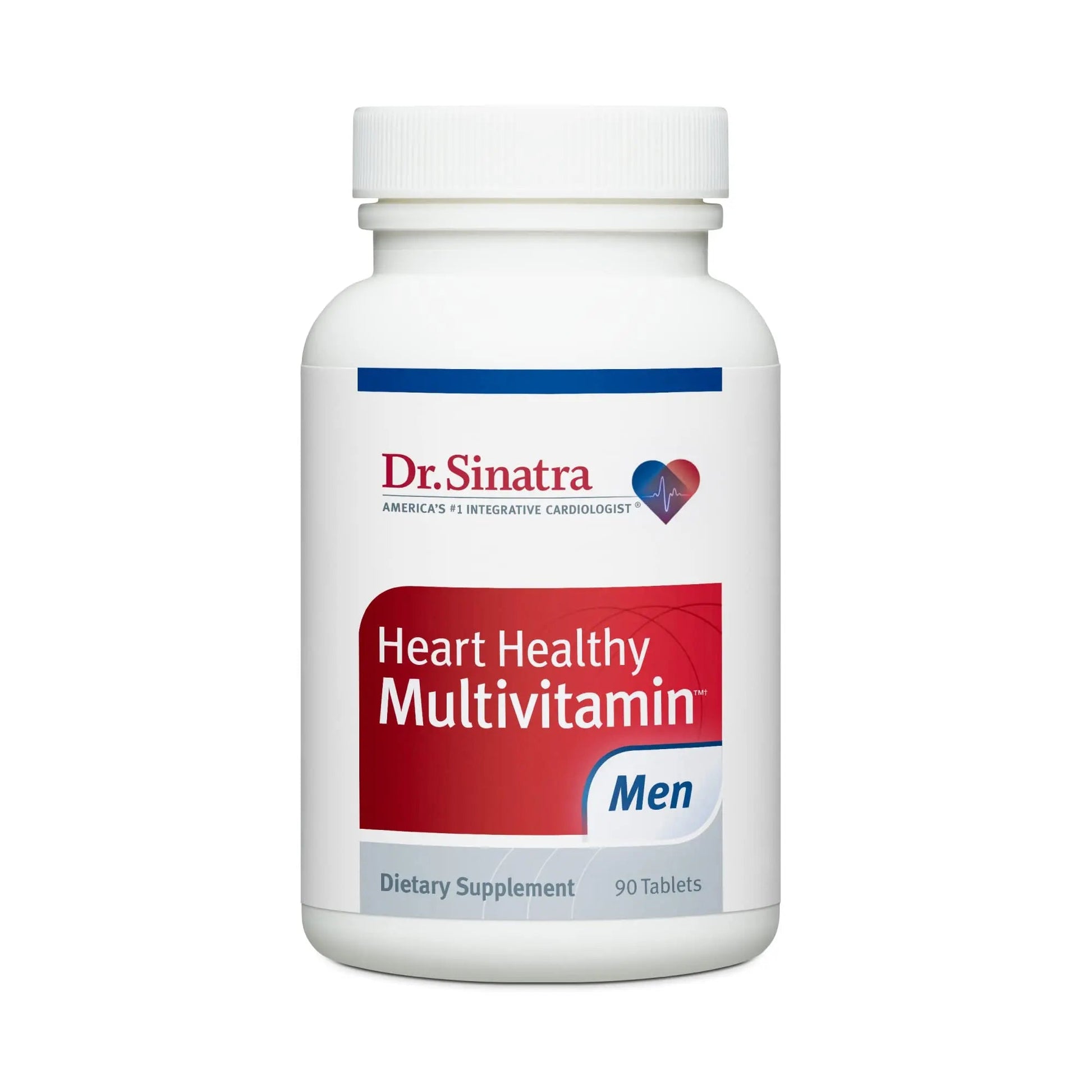 Dr. Sinatra Heart Healthy Multivitamin for Men with Vitamin D 1000 IU, A, B12, C, E, and Zinc, 90 Tablets (30-Day Supply) Dr. Sinatra uk supplements