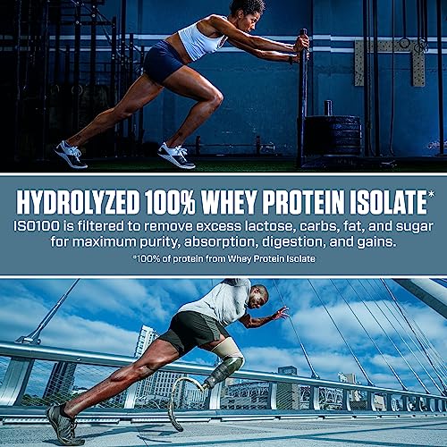 Dymatize ISO100 Hydrolyzed Protein Powder, 100% Whey Isolate, 25g of Protein Dymatize uk supplements