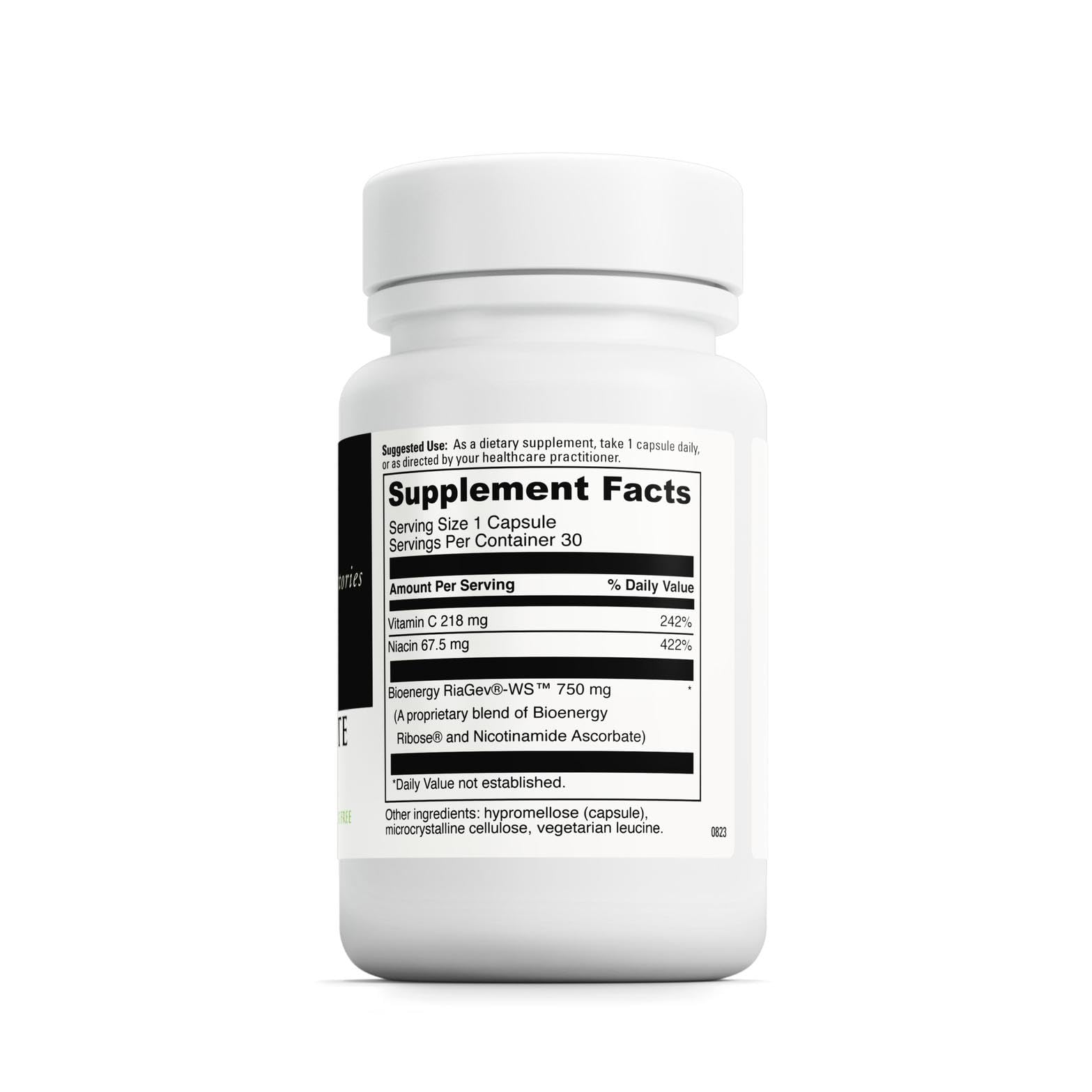 DAVINCI Labs NAD+ Activate - NAD Supplement with Vitamin C & Niacin - Helps Support Brain Health, Cellular Energy & More* - Vegetarian, Gluten-Free & Soy-Free - 30 Capsules DAVINCI uk supplements