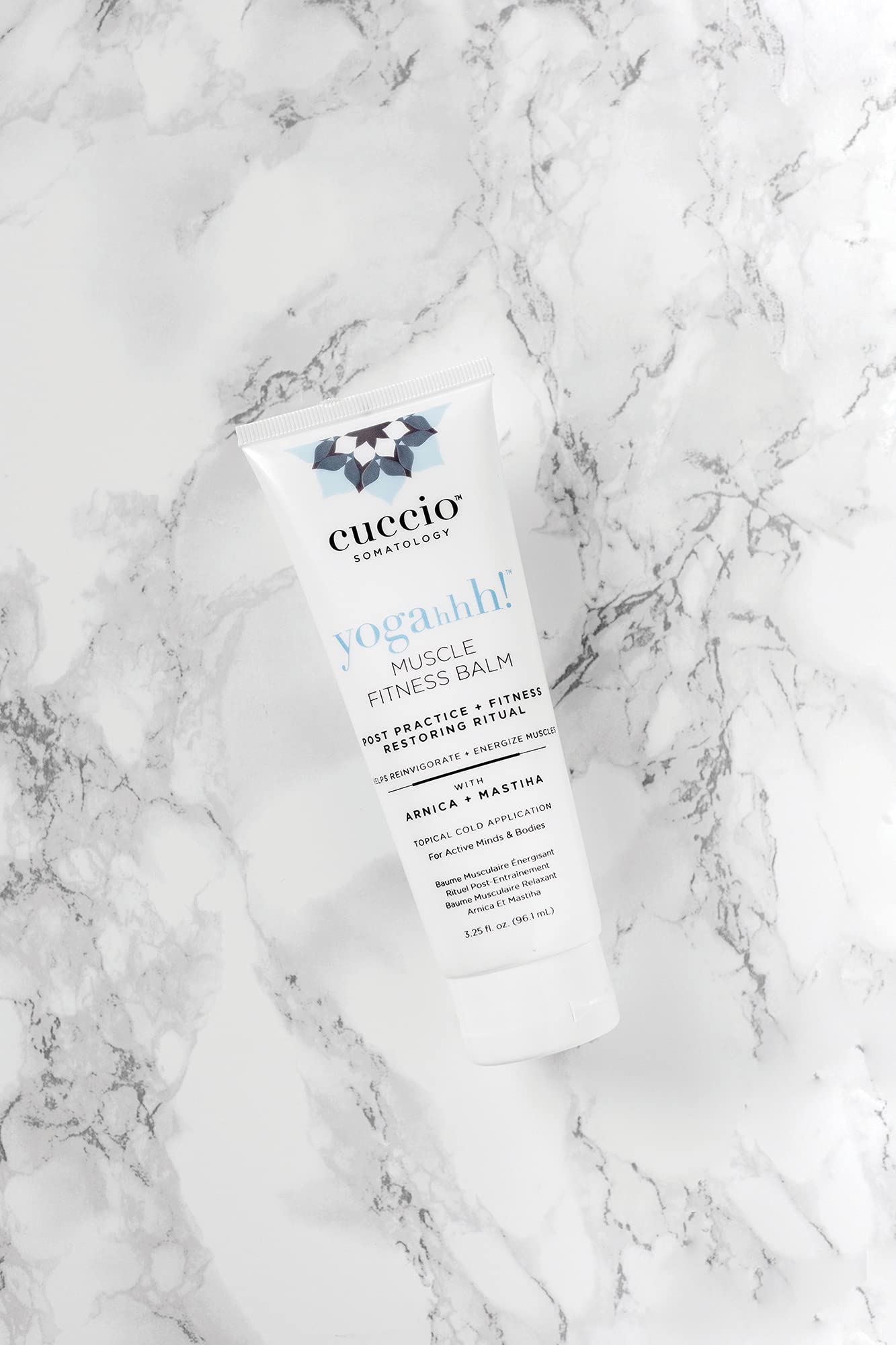 Cuccio Somatology Yogahhh Muscle Balm - Offers Soothing and Cooling Relief - Lightweight and Non Oily Finish - Helps Revitalize and Energize Muscles Post Rigorous Exercise - Paraben Free - 3.25 oz cuccio SOMATOLOGY uk supplements