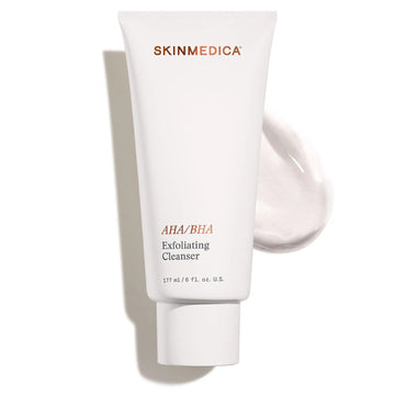 SkinMedica AHA/BHA Exfoliating Face Wash (NEW PACKAGING),Gentle Facial Exfoliating Scrub with Jojoba Oil for Smoother, Radiant Skin - Helps Improve the Appearance of Skin Tone & Texture (6 Fl Oz) SkinMedica uk supplements