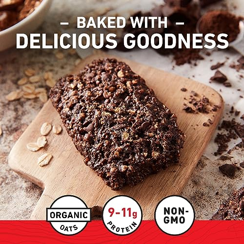 CLIF BAR - Chocolate Brownie Flavor - Made with Organic Oats - Non-GMO Clif Bar uk supplements