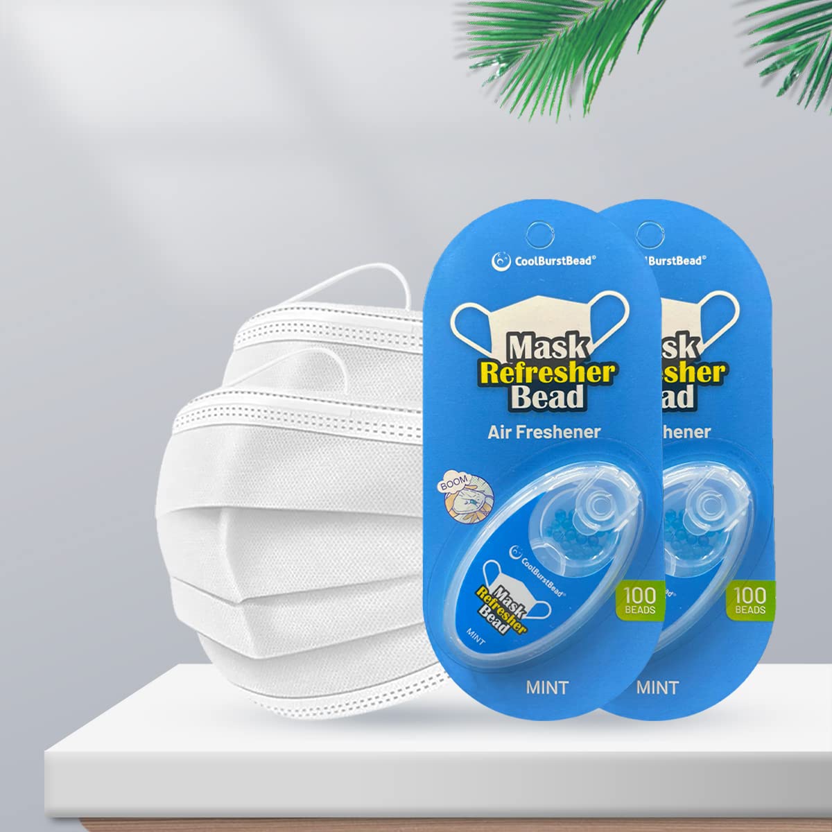 CoolBurstBead Face Mask Refresher, Long-Lasting & Strong Refreshing Fragrance, 4-Pack CoolBurstBead uk supplements