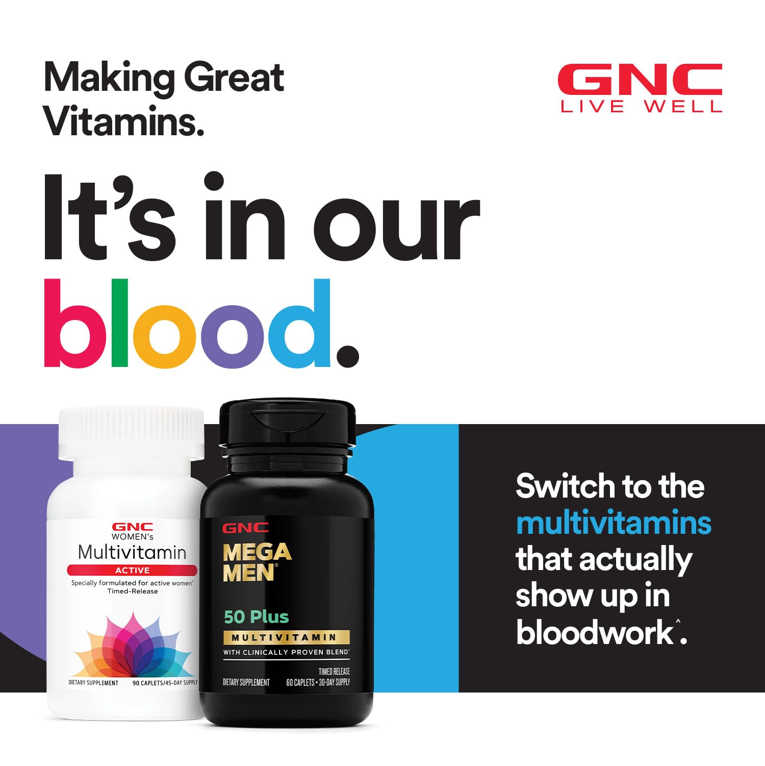 GNC Mega Men Sport Multivitamin | Performance, Muscle Function, and General Health | 90 Count GNC uk supplements