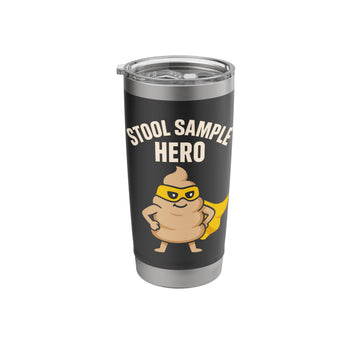 Microbiome Tester Gut Health Stool Sample Science Lab Poop Stainless Steel Insulated Tumbler Viome Technician Clinical Lab Tech Probiotic Nerd uk supplements