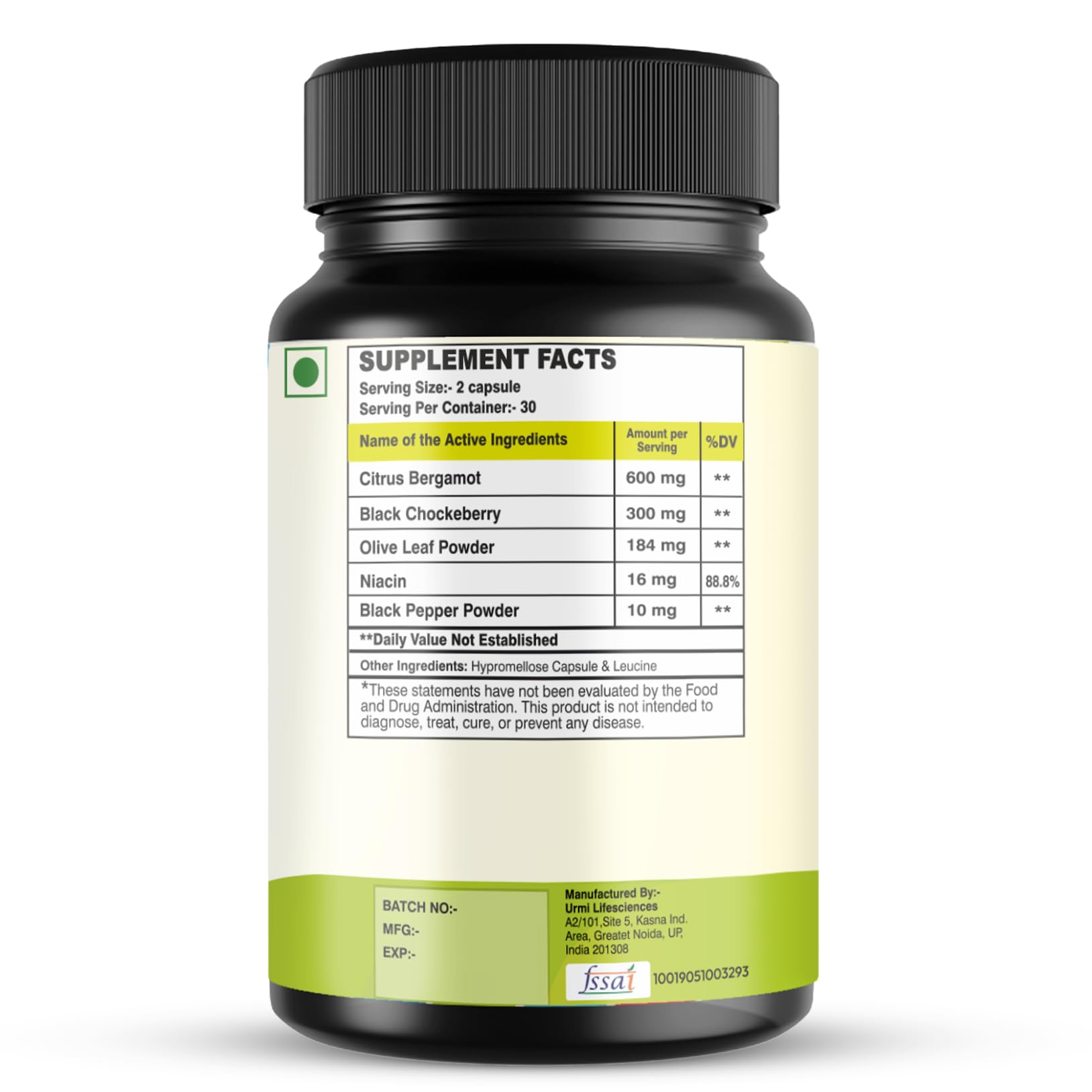 SETNUTRA Well From Within 5 in 1 Citrus Bergamot Supplement with Black Chokeberry Olive Leaf Niacin & Black Pepper | Heart Health Support Antioxidant Boost | Non GMO Gluten Free Capsules (60 Count) SETNUTRA Well From Within uk supplements