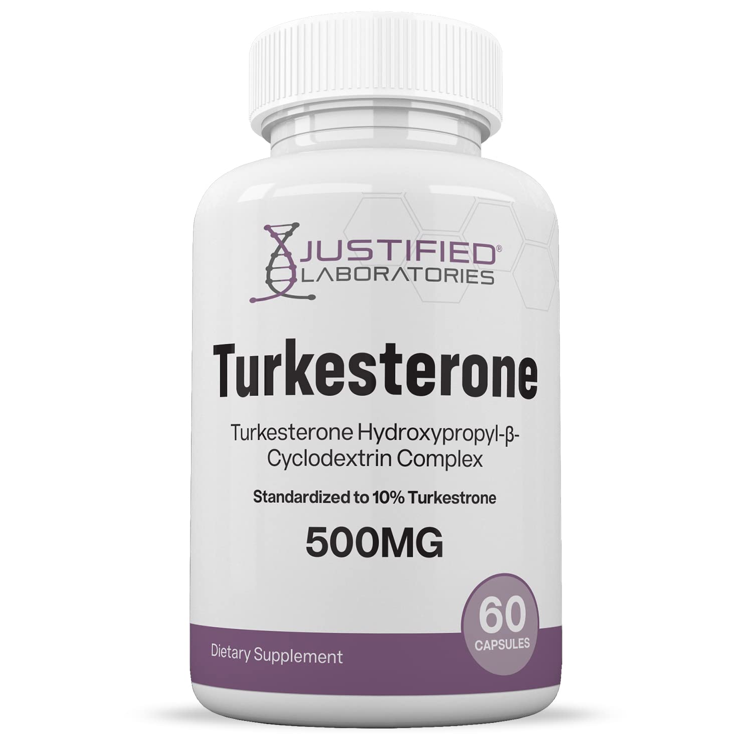 Justified Laboratories (5 Pack Turkesterone 500mg 10% Standardized Naturally Increase Justified Laboratories uk supplements