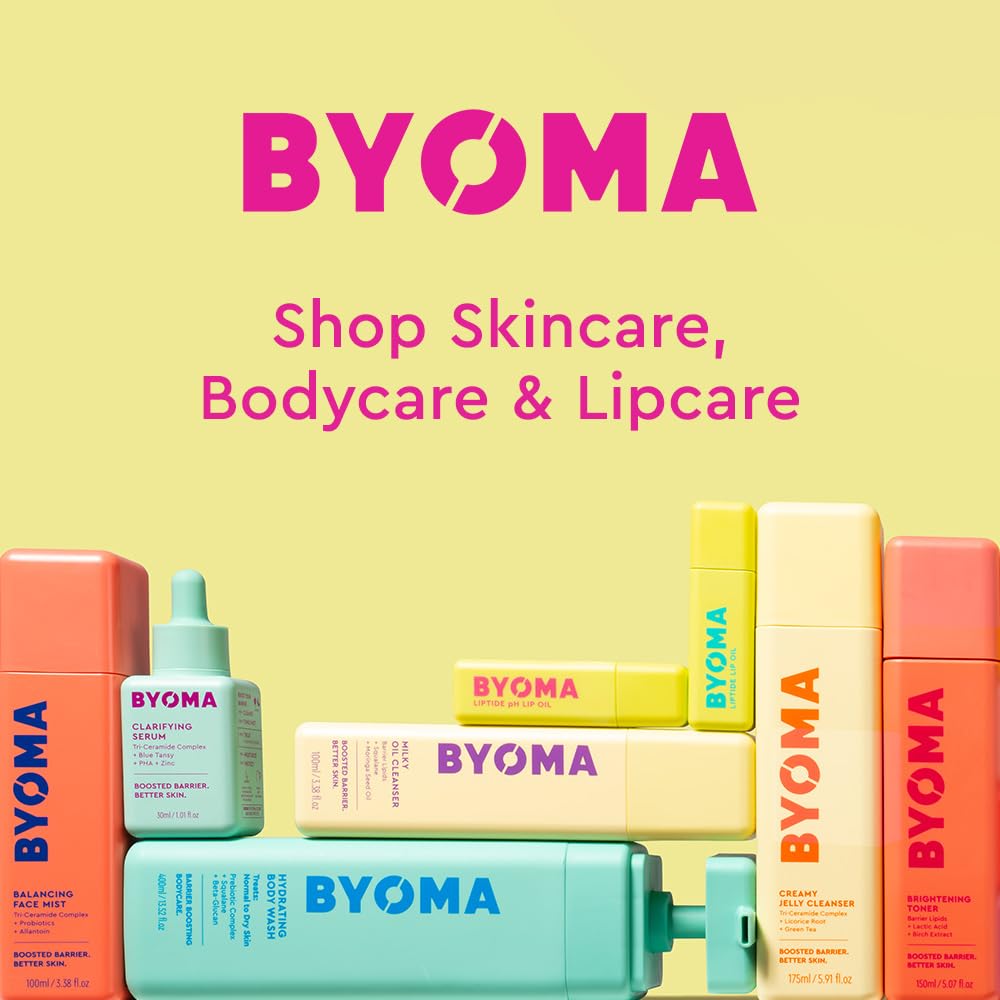 BYOMA Balancing Face Mist - pH Balanced Face Toner with Ceramides, Probiotics & Allantoin - Alcohol Free Toner Spray - Balance