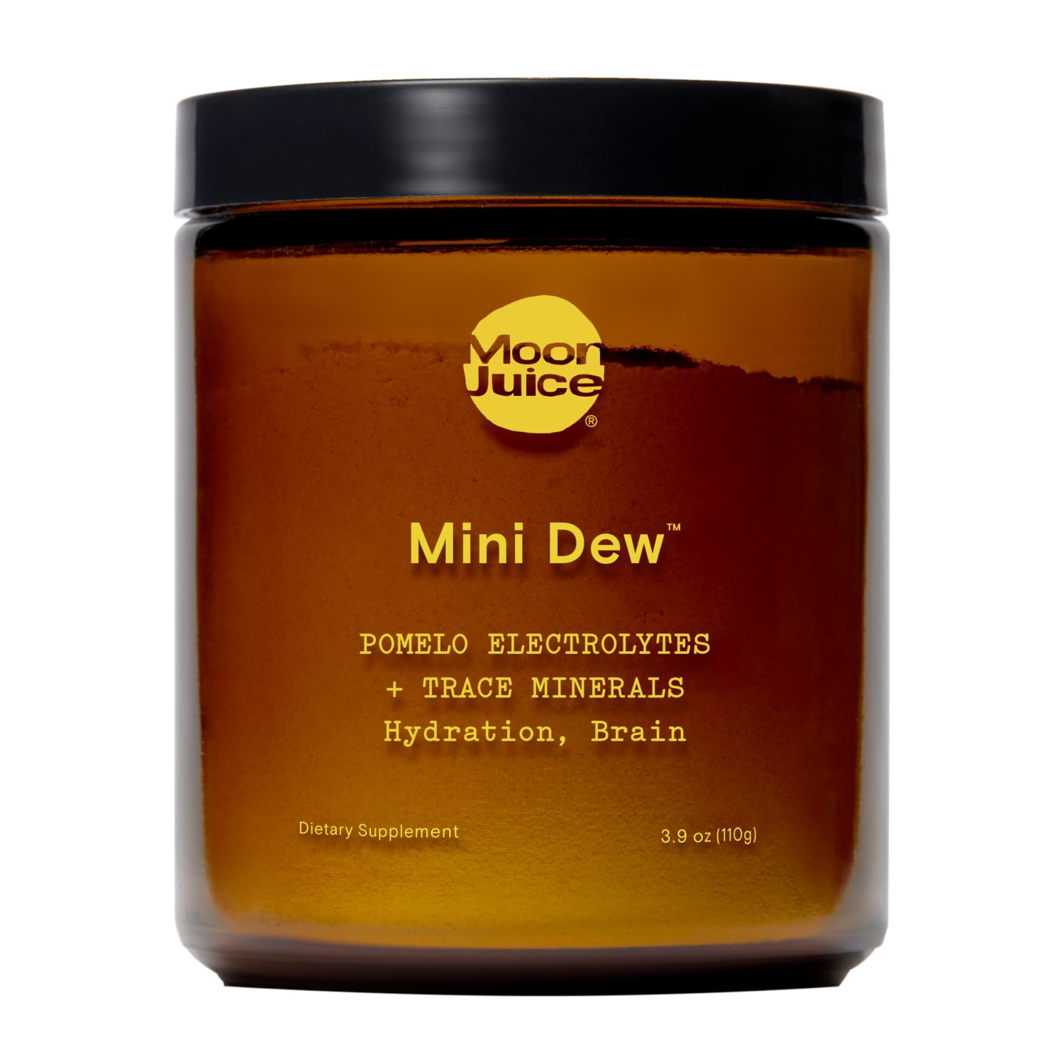 Moon Juice Mini Dew Electrolytes Powder - Sugar Free Minerals & Electrolyte Hydration Powder for Instant Hydration & Brain Support - Magnesium, Calcium, Potassium, Pink Salt, Pomelo, 30 Servings Moon Juice uk supplements