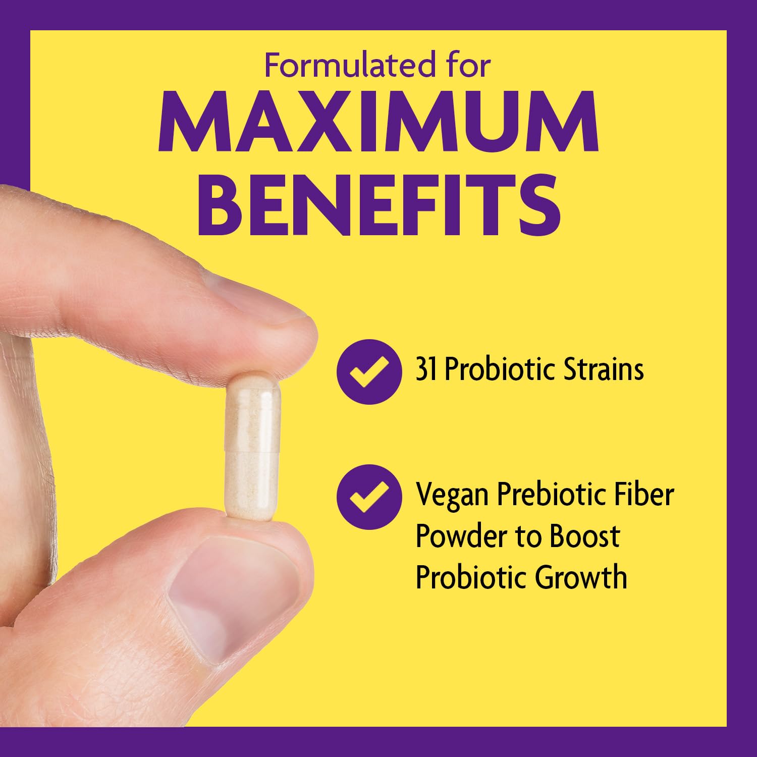 InnovixLabs Multi Strain Probiotics for Women & Men - Probiotic Supplement - 50 Billion CFU - Gut Health, Immune Support, Digestion, Lactobacillus Acidophilus, Prebiotics and Probiotics, 60 Capsules InnovixLabs uk supplements