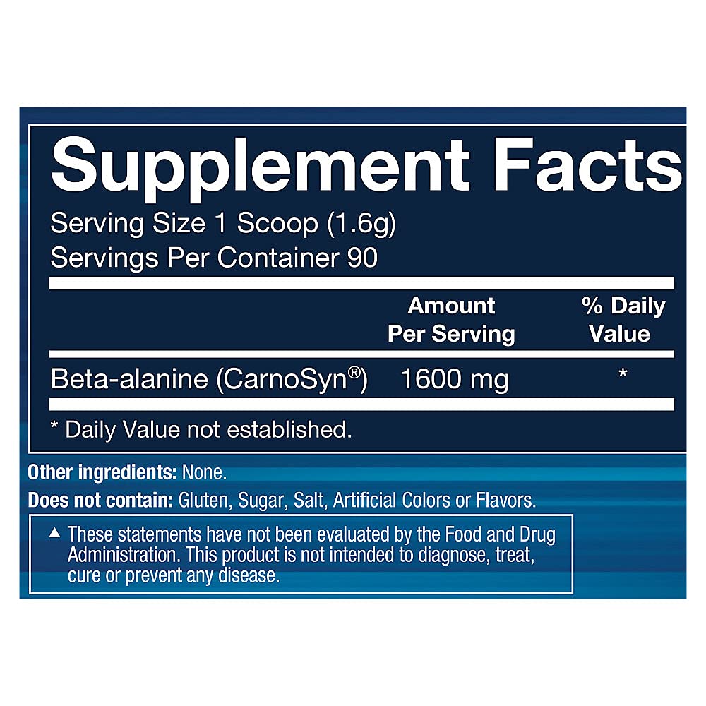 BODYTECH Beta-Alanine Powder - Unflavored (5.1 oz. / 90 Servings) BODYTECH uk supplements