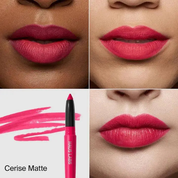 HAUS LABS BY LADY GAGA Le Monster Lip Crayon Cerise Matte & ENTEL Aloe vera Sheet Masque (BONUS) HAUS LABS BY LADY GAGA uk supplements
