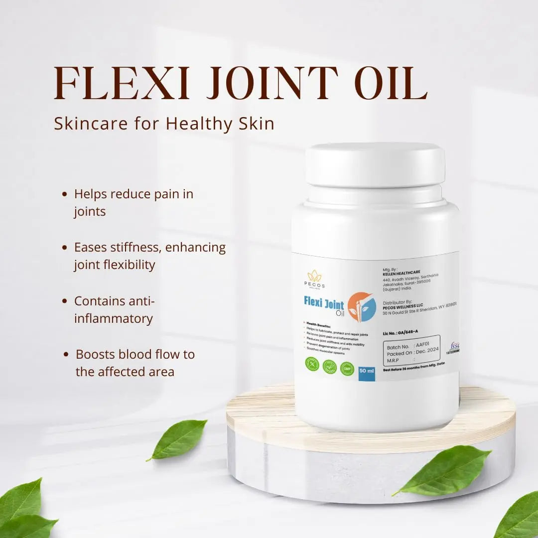 PECOS WELLNESS Flexi Joint Oil, Dietary Supplement PECOS WELLNESS uk supplements