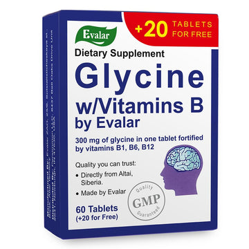 Glycine Forte Evalar 60 Tabs Evalar uk supplements