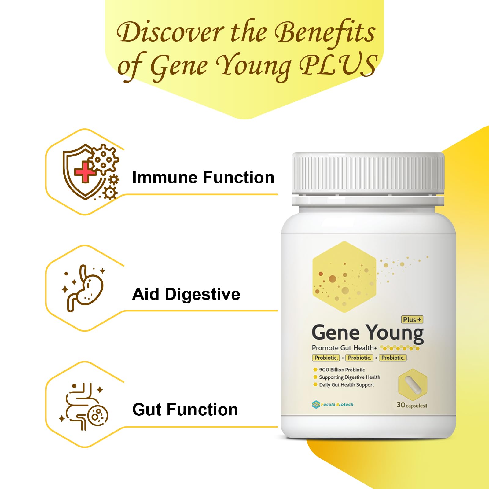 Fecula Biotech Superfood Resistant Starch,Prebiotics Supplement,Bifidobacterium longum Fecula Biotech uk supplements