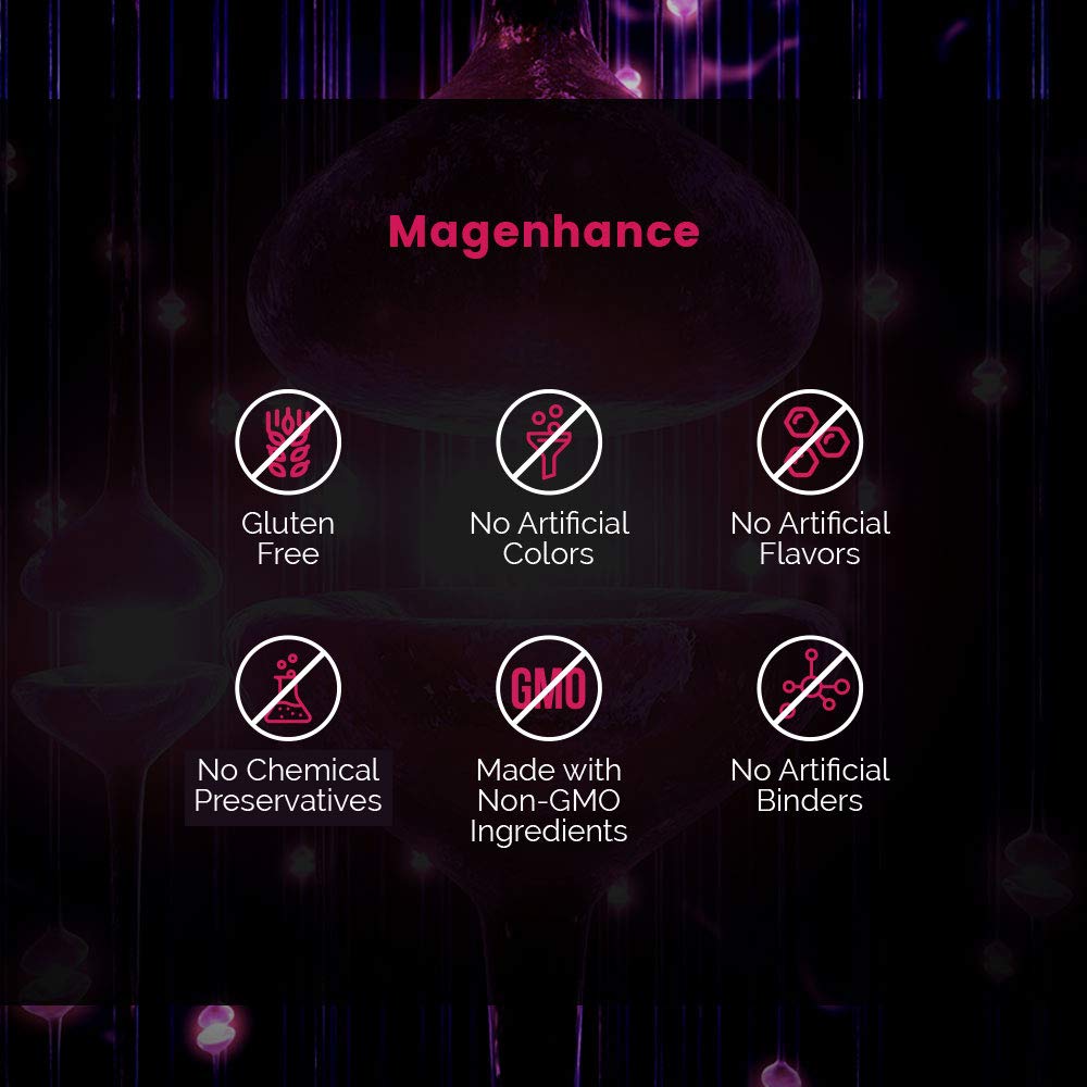 Intelligent Labs MagEnhance Magtein Magnesium Complex Supplement L-Threonate with Magnesium Glycinate and Taurate, 90 Capsules Intelligent Labs uk supplements