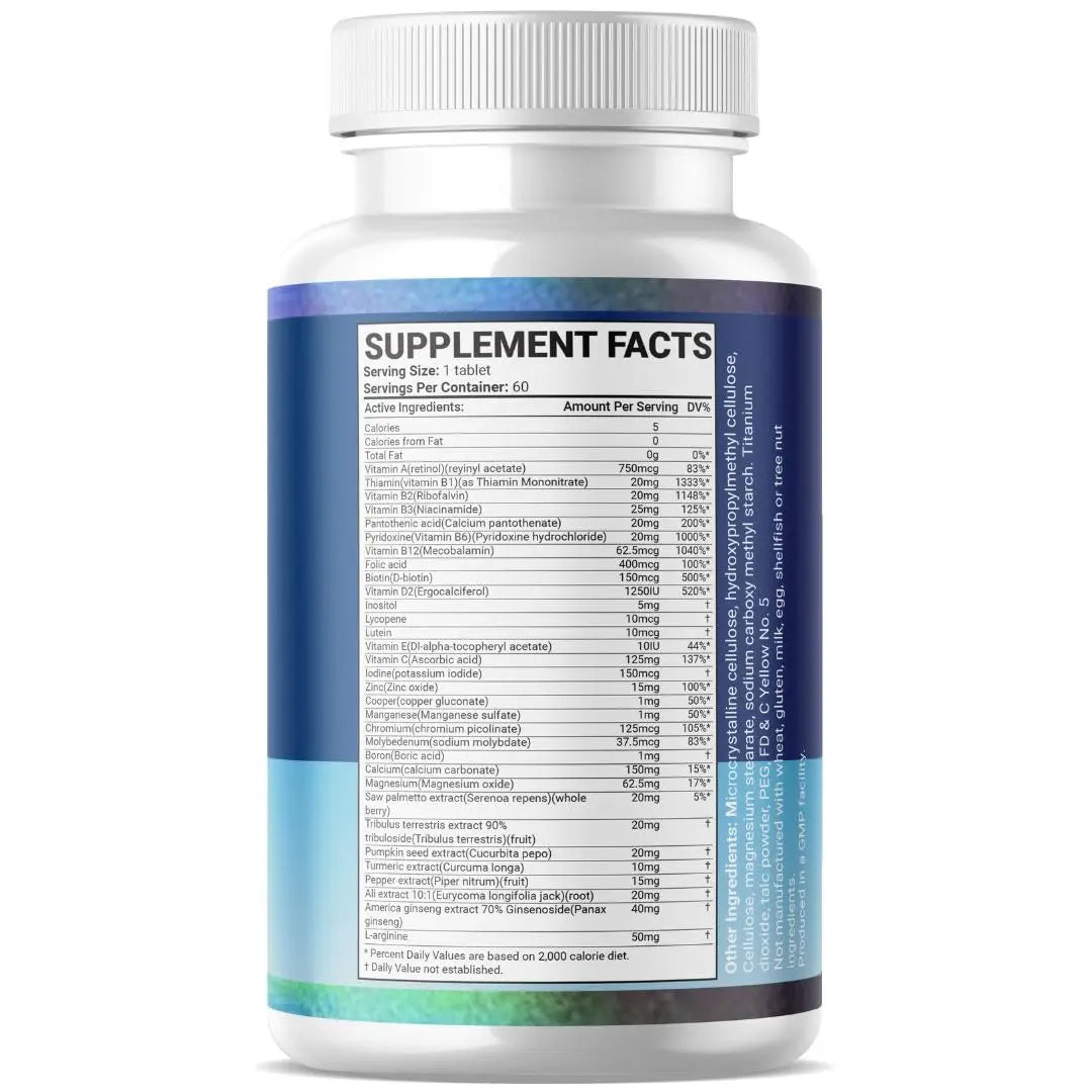 Organic Strength Daily Men's Multivitamins - Multivitamin for Men & Multimineral Supplement for Enhanced Energy Organic Strength uk supplements