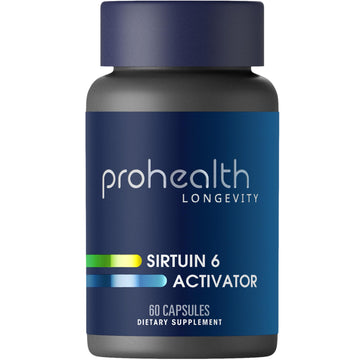 ProHealth Sirtuin 6 Activator | 60 Capsules | Fucoidan-Rich Seaweed Extract to Activate SIRT6 for Longevity, DNA & Cellular Support | Triple Lab-Tested, GMP-Manufactured in USA ProHealth uk supplements