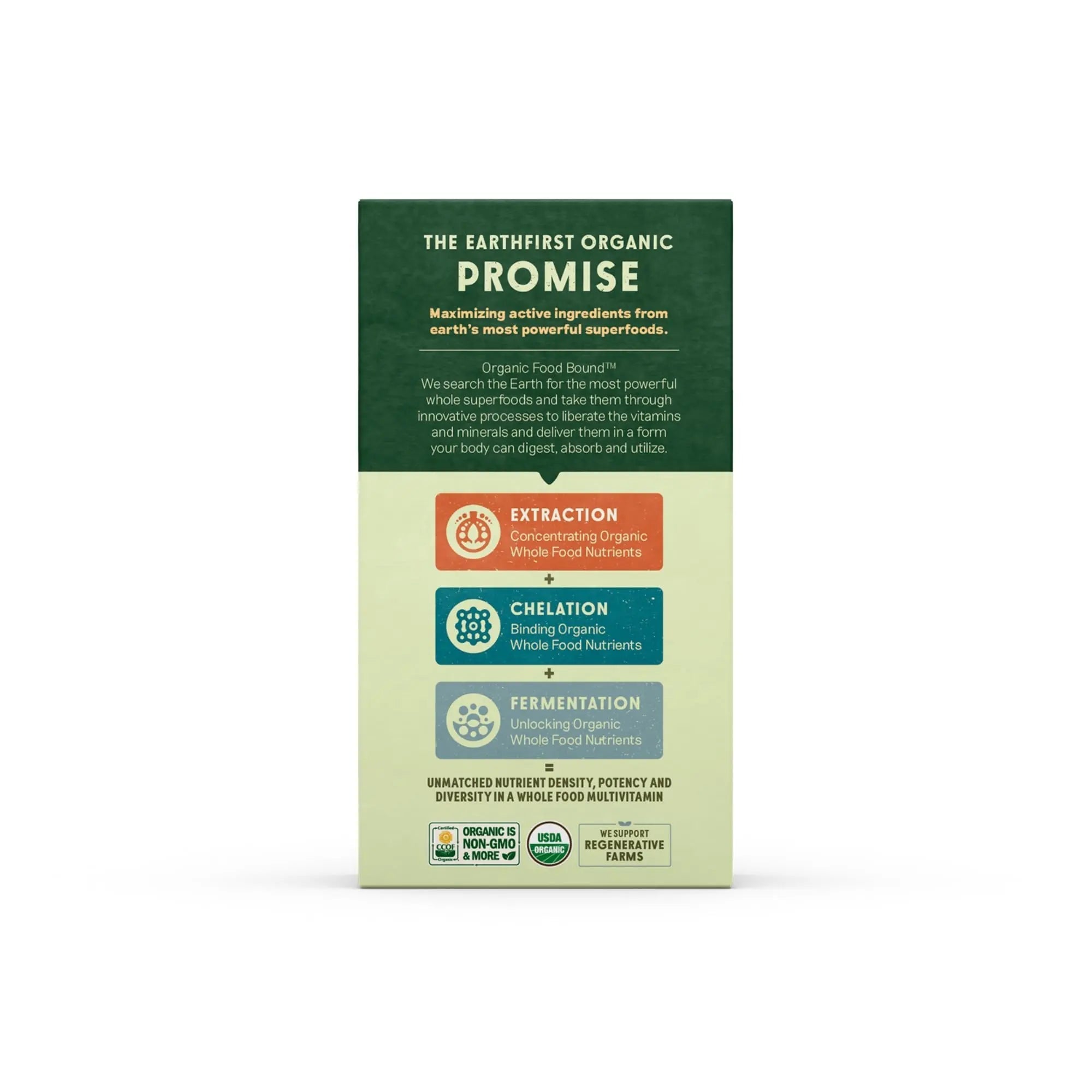 EarthFirst Organic Men’s Multi Once Daily, Whole-Food Multivitamin with 19 Vitamins & Minerals for Energy, Heart, Bone Strength EarthFirst Organic uk supplements