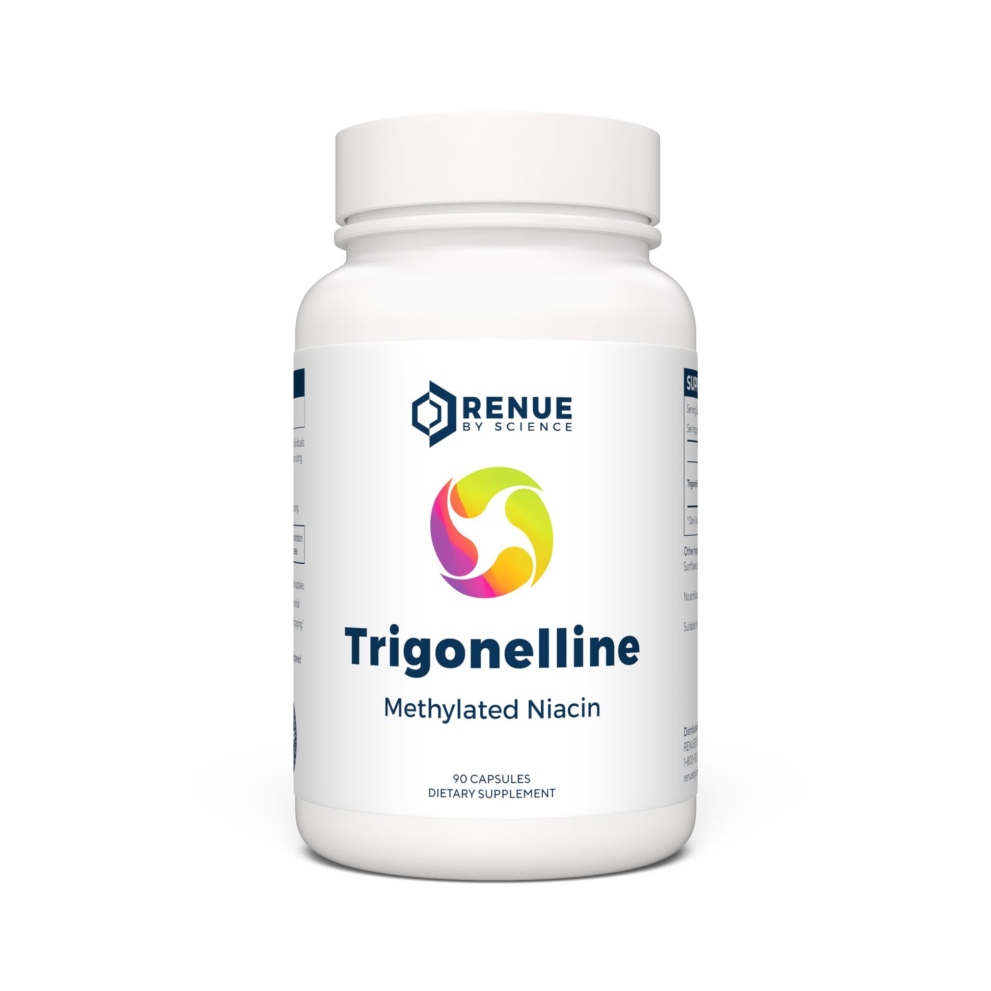Renue By Science Trigonelline | High Strength Trigonelline TRG Methylated Niacin - 250mg Trigonilline Supplement Capsules | Non-GMO | Made in The USA & Third-Party Tested Renue By Science uk supplements