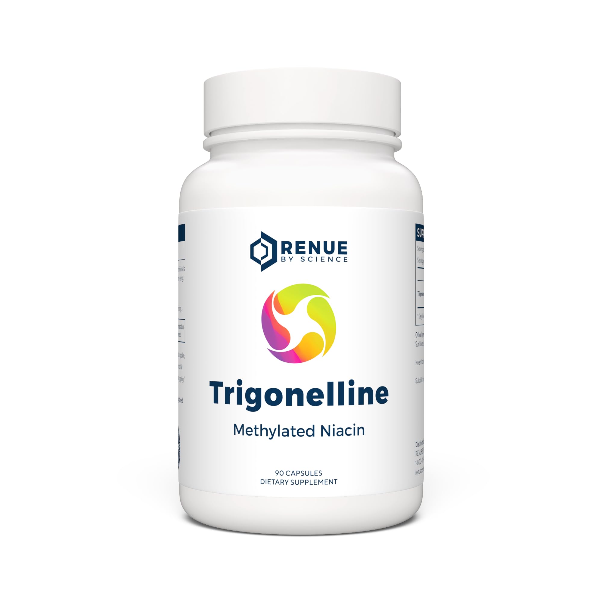 Renue By Science Trigonelline | High Strength Trigonelline TRG Methylated Niacin - 250mg Trigonilline Supplement Capsules | Non-GMO | Made in The USA & Third-Party Tested Renue By Science uk supplements