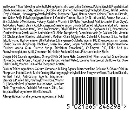 Vitabiotics Wellwoman Max, 84 Capsules Vitabiotics uk supplements