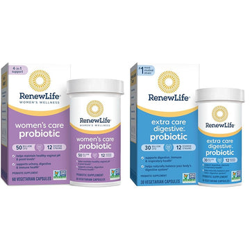 Renew Life Women's Probiotic Capsules, 50 Billion CFU Guaranteed, Supports Vaginal Renew Life uk supplements
