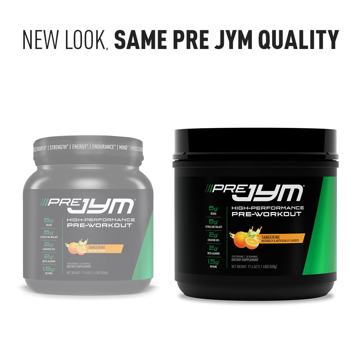 PRE JYM 20 Servings - Tangerine JYM Supplement Science uk supplements
