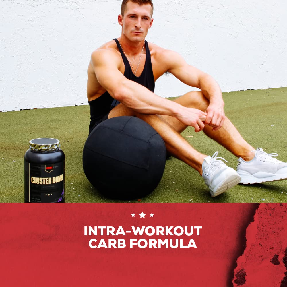 REDCON1 Cluster Bomb, Unflavored - Intra/Post Workout Carbs - Gluten Free + Vegan Cluster REDCON1 uk supplements