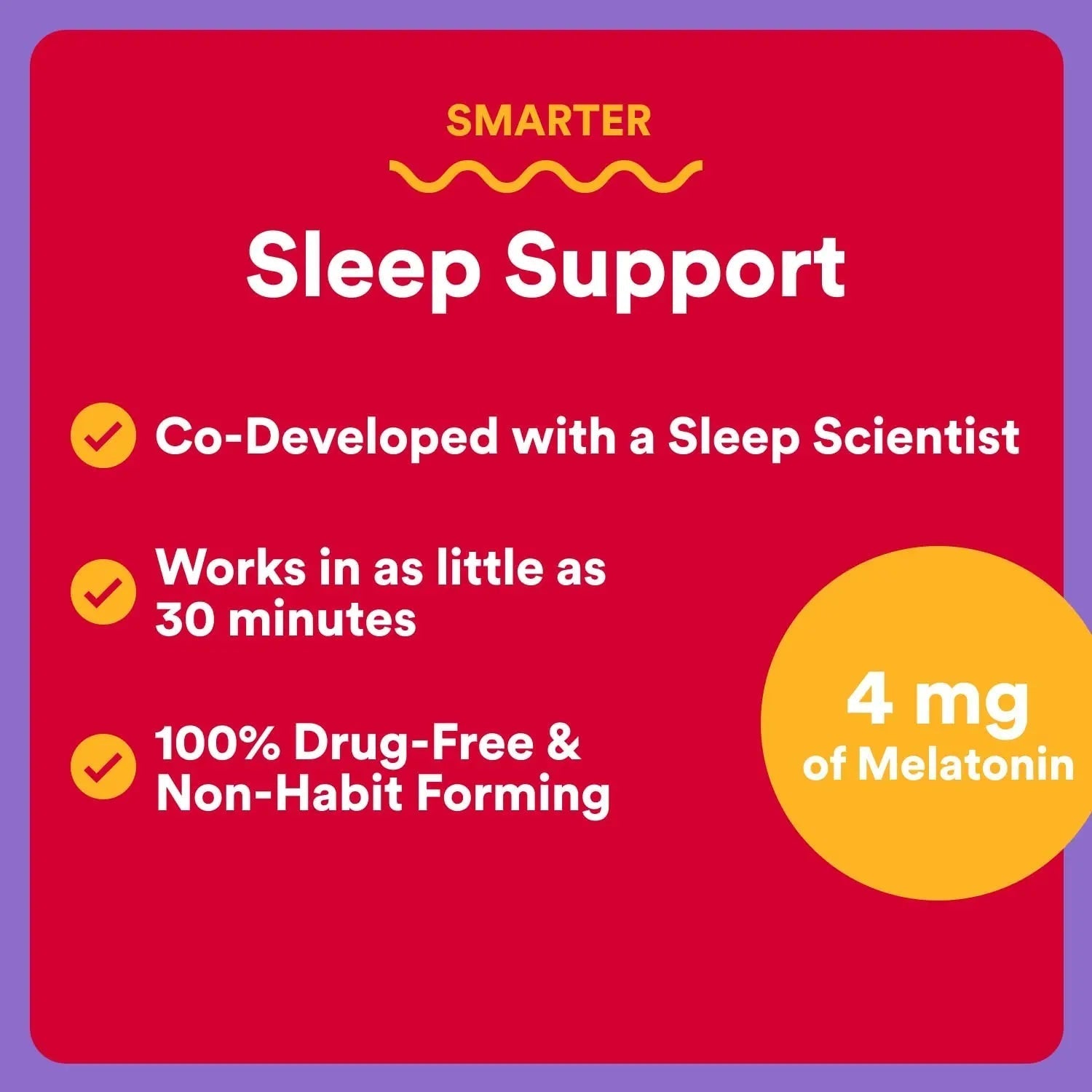 SmartyPants Adult Sleep Gummies with Melatonin: Magnesium & L-Theanine, Drug-Free, Non-Habit Forming Sleep Aid SmartyPants uk supplements
