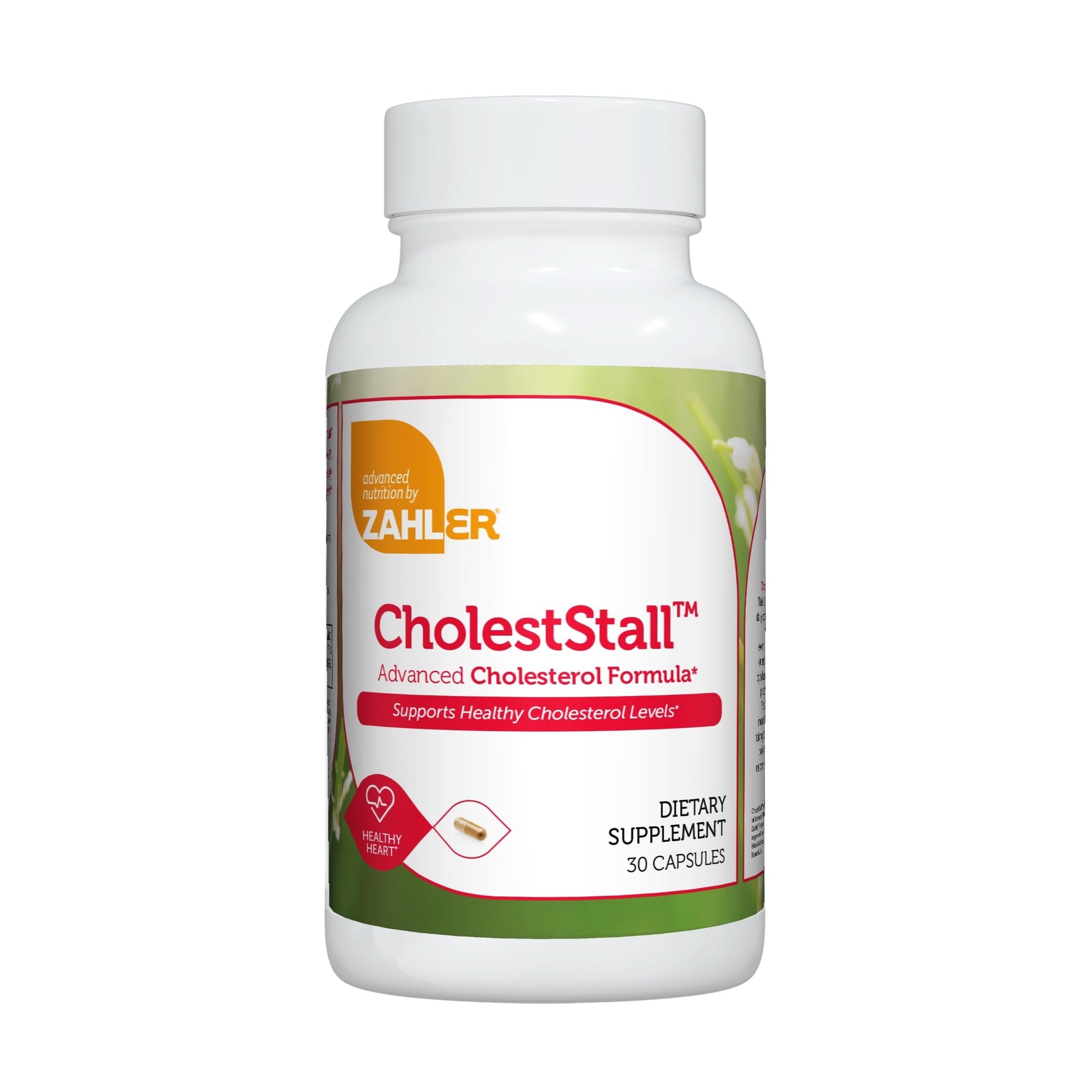 Zahler CholestStall, Cholesterol Support Supplement, Helps Maintain LDL, Certified Kosher, 30 Capsules Zahler uk supplements