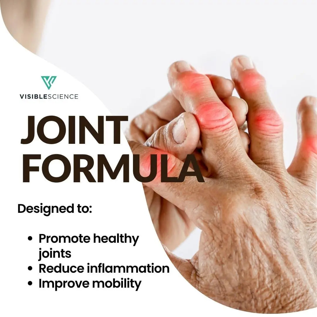 Visible Science Joint Formula – Advanced Joint Support with Herbal Blend & Antioxidants, Tablets 90ct Visible Science uk supplements