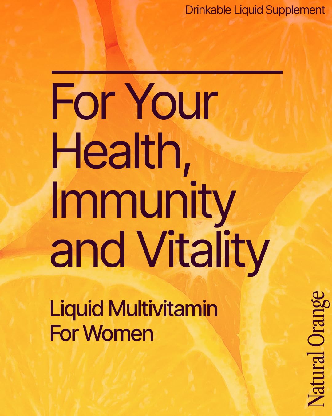 BeMe Liquid Multivitamins for Women - Advanced Liquid Delivery System with 13 Vitamins & Minerals - Tear & Go Sachets, Non-GMO, Orange Flavor (15 Sachets) BeMe uk supplements