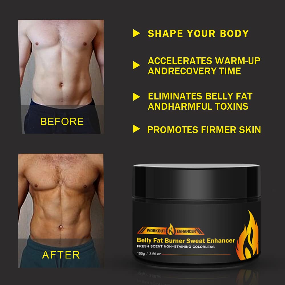 Hot Cream 2Pack, Fat Burning Cream for Belly, Natural Sweat Workout Enhancer Gel QIUBITE uk supplements