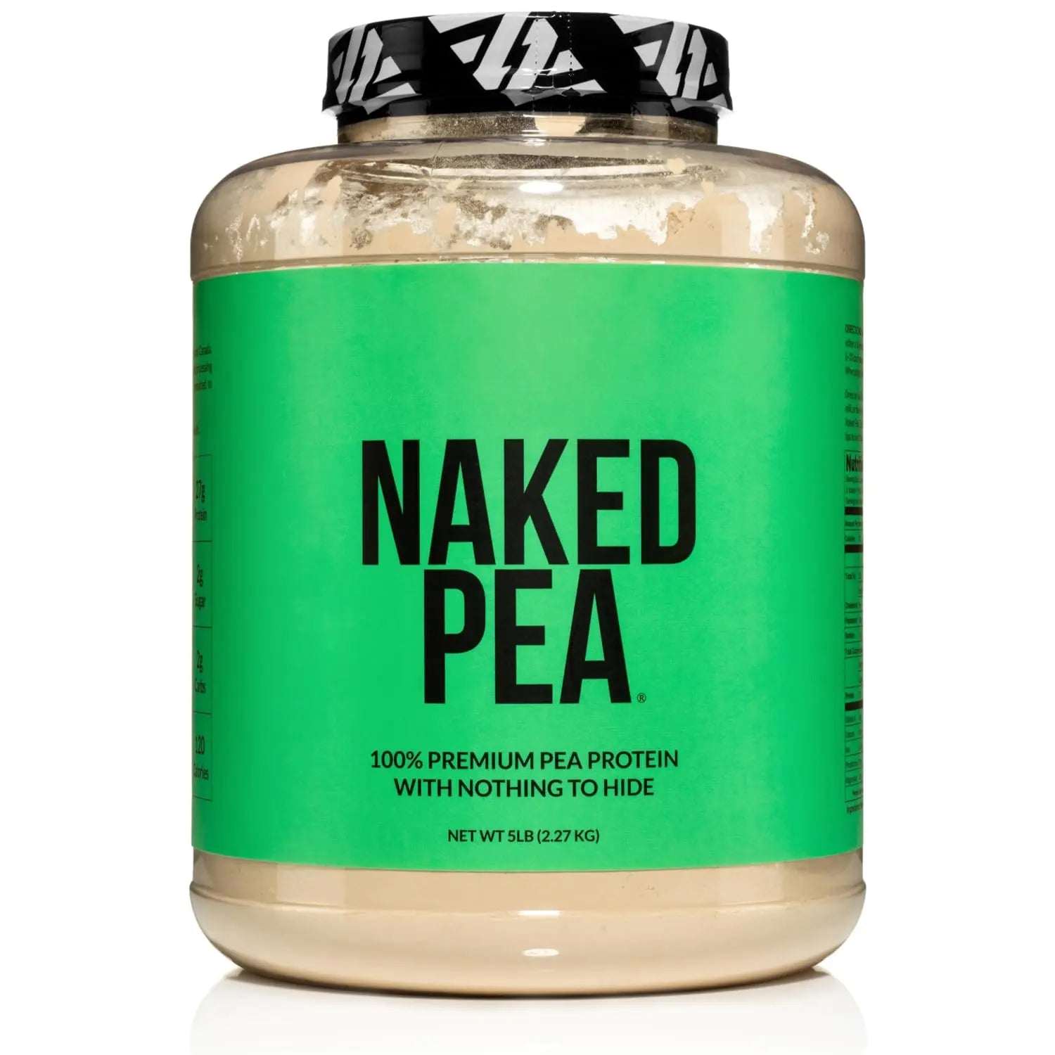 NAKED Pea - 5LB 100% Pea Protein Powder from North American Farms - Unflavored Vegan Pea Protein Isolate - NSF Certified, Plant Protein Powder, Easy to Digest - 76 Servings NAKED uk supplements
