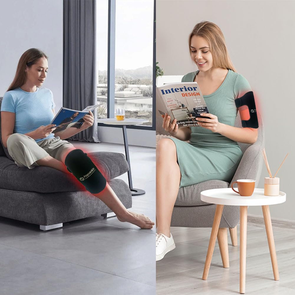Foyuankin 660nm Red Light Therapy Pad for Joints, 850nm Infrared Light Benefits for Joint Foyuankin uk supplements