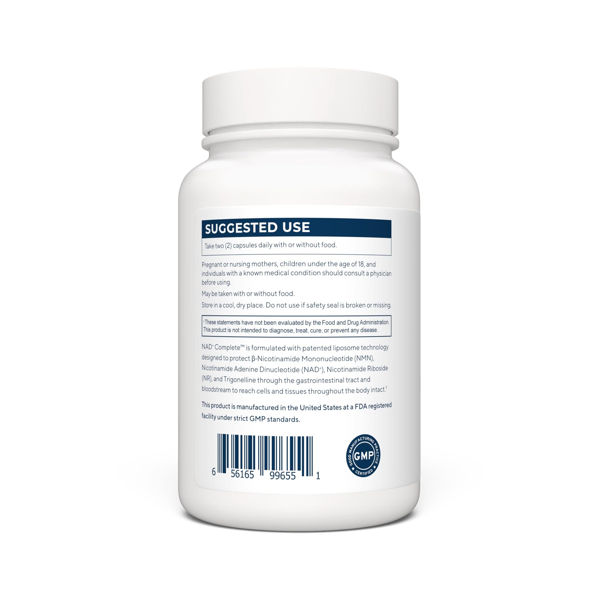 RENUE by SCIENCE NAD+ Complete | 120 Liposomal NAD Supplement Capsules with NMN, NR & Trigonelline - 210mg NMN & 160mg NAD per Serving | Bioavailable Formula for Increased Absorption | Made in the USA Renue By Science uk supplements