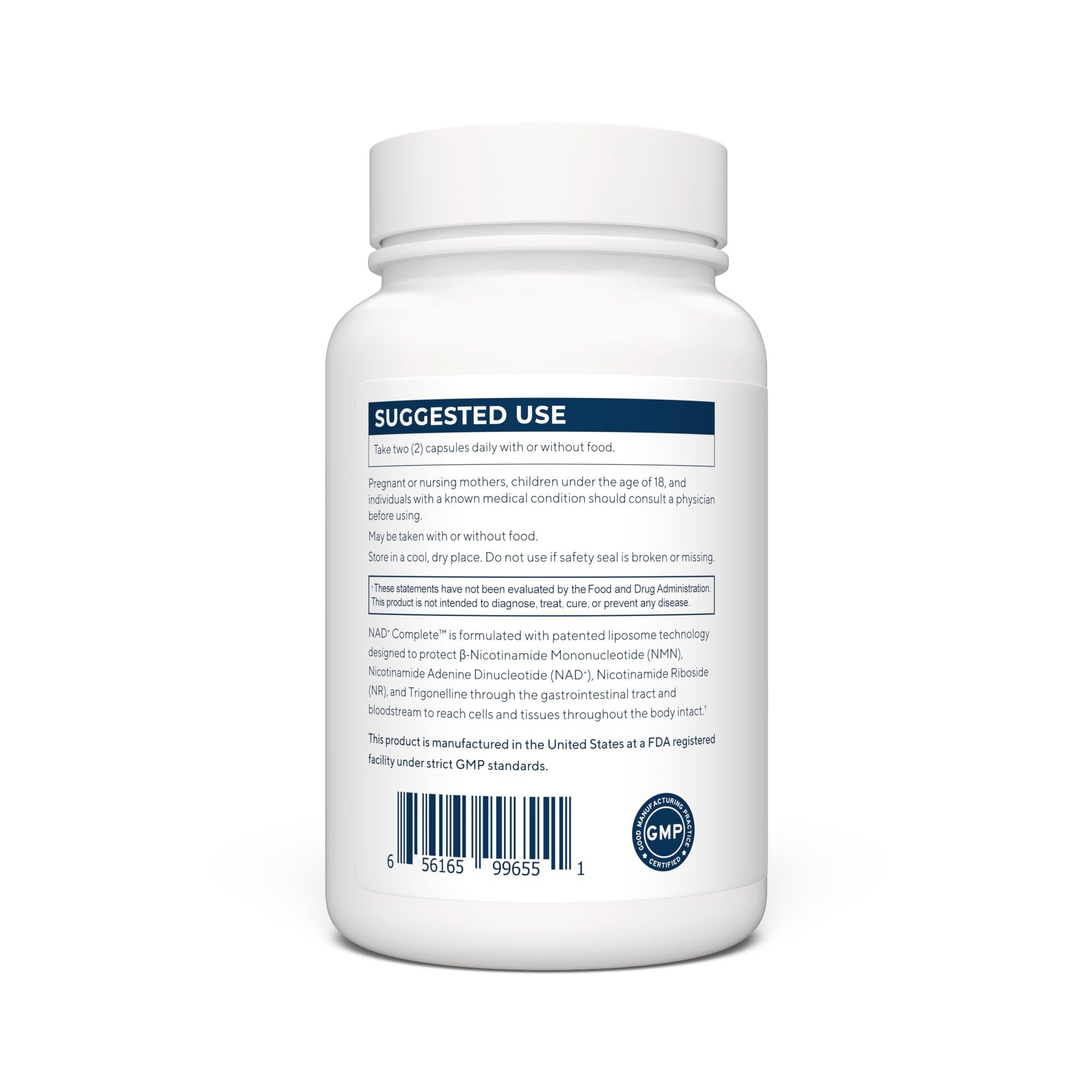 RENUE by SCIENCE NAD+ Complete | 120 Liposomal NAD Supplement Capsules with NMN, NR & Trigonelline - 210mg NMN & 160mg NAD per Serving | Bioavailable Formula for Increased Absorption | Made in the USA Renue By Science uk supplements