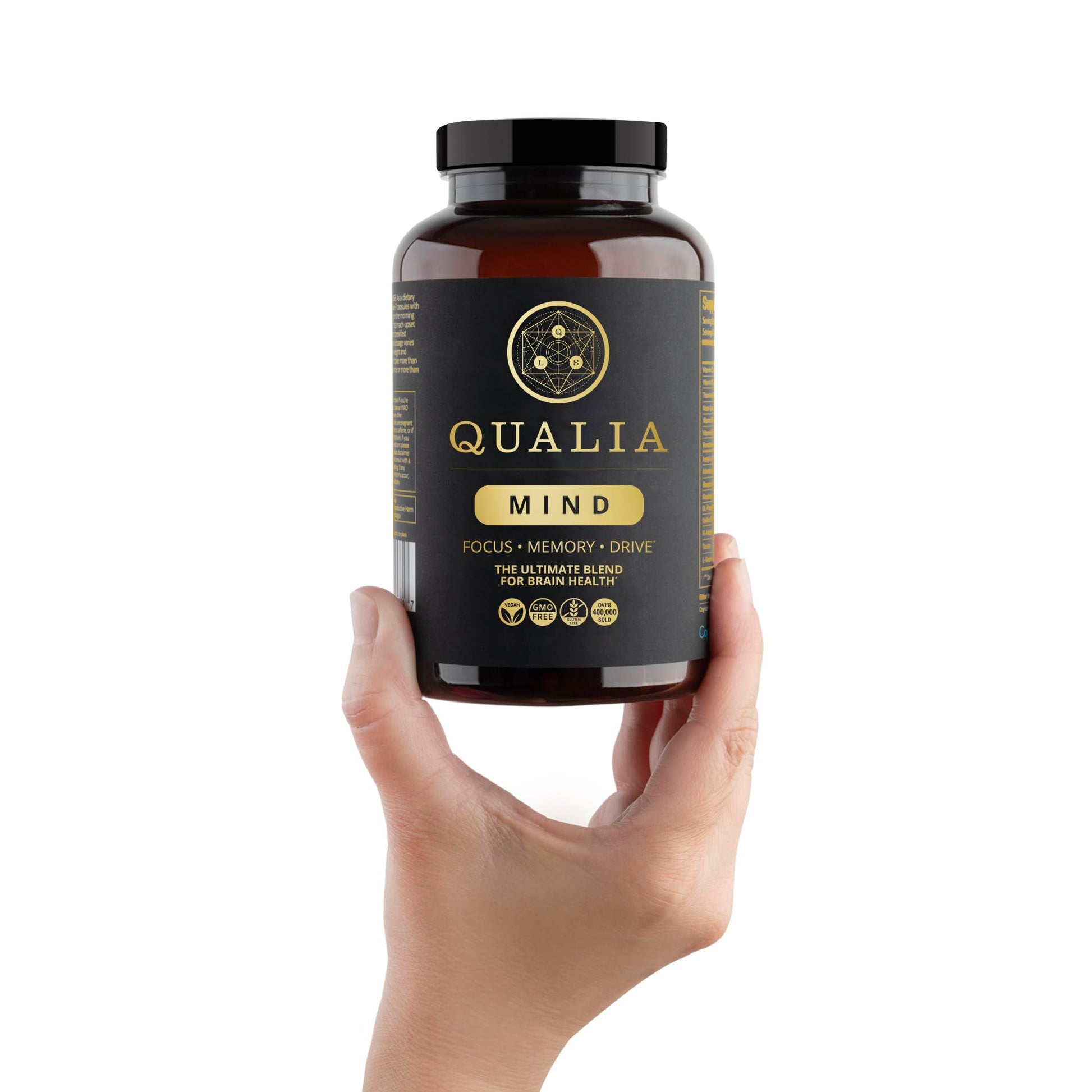 Qualia Life Sciences Qualia Mind | The Ultimate Blend for Brain Health* | Doctor-Formulated Nootropic to Fuel Focus & Concentration* | Supports Long Term Brain Health| Maintain Drive & Productivity QUALIA LIFE SCIENCES uk supplements