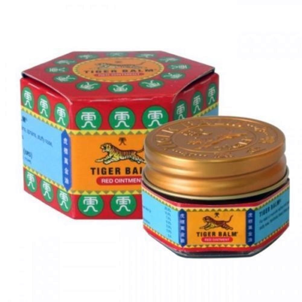 Tiger Balm Red Extra Strength Pain Relieving Ointment, 10g Tiger Balm uk supplements